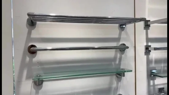 Ferragens para portas de vidro por atacado na China Encaixe de remendo para fechadura de porta de vidro em aço inoxidável